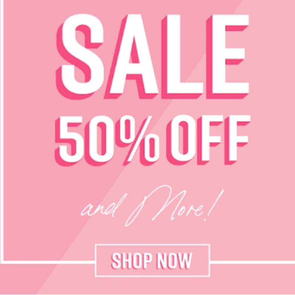 Selected items 50% off and 🆙 liquidation sale